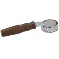 Gaggia Bottomless Open Filter Holder Complete 58mm - Wood Handle Gaggia Bottomless Open Filter Holder Complete 58mm - Wood Handle