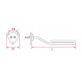 Marzocco GS/3 Heating Element 800 Watts 1 Group E.6.004