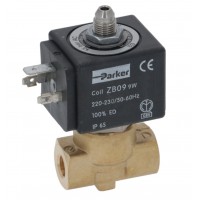 Parker Lucifer 3 Way 1/8" Solenoid Valve & Coil 230 volts - 397204 Parker Lucifer 3 Way 1/8" Solenoid Valve & Coil 230 volts - 397204