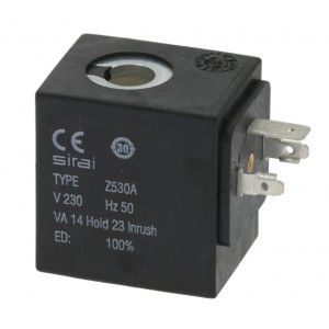 Sirai Coil 230 volts - Z530A Sirai Coil 230 volts - Z530A
