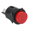 Brasilia Round Switch Red Illuminated 00663.2.00.08