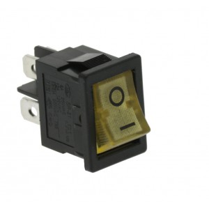 Brasilia Yellow Switch 13x20 mm 14478.2.00.08