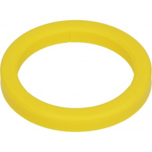 Silicone Filter Holder Gasket 73 x 57 x 8.5mm GROOVED YELLOW E61