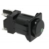 Spaziale Black Push Switch 2942 Spaziale Black Push Switch 2942