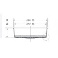 IMS E61 Competition Shower Screen 60mm E61200IM IMS E61 Competition Shower Screen 60mm E61200IM