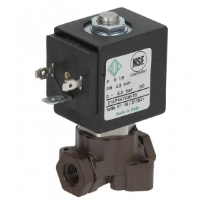 ODE 2 Way Solenoid Valve & Coil 24 volts DC 1/8 Thread - BDV08024CY 