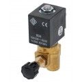 ODE 2 Way Solenoid Valve & Coil 230 volts 1/4 Thread - 21A16KE30-XVP ODE 2 Way Solenoid Valve & Coil 230 volts 1/4 Thread - 21A16KE30-XVP