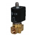 ODE 3 Way Solenoid Valve & Coil 230 volts 1/4 Thread - ADA08230AS