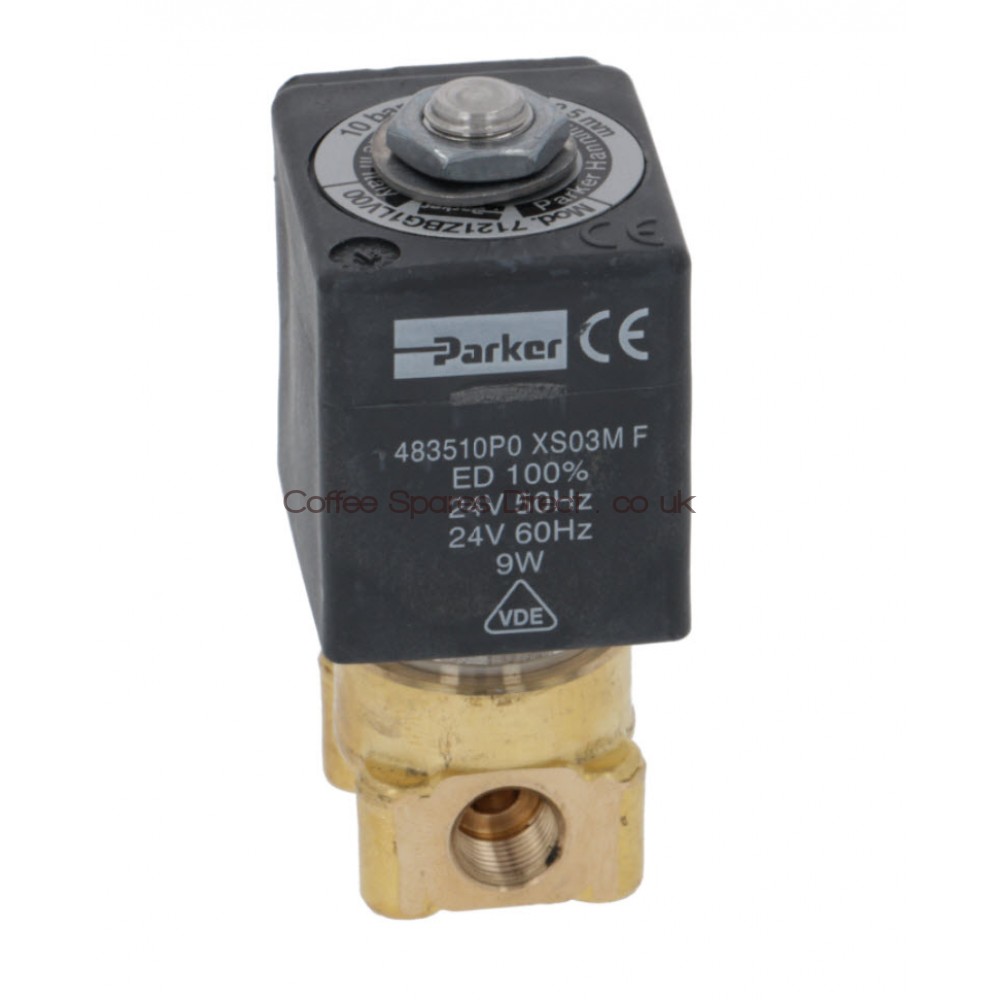 Parker Lucifer 2 Way Solenoid Valve & Coil 230 volts VE146FV
