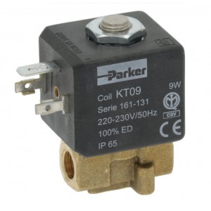 Parker Lucifer 2 Way Solenoid 1/8"ff Valve & Coil 230 volts - VE131 