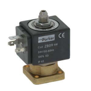 Parker Lucifer 3 Way Solenoid Valve & Coil 230 volts - 393107J