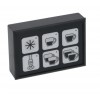 Brasilia Roma Push Button Panel 6 Buttons - 12583.2.00.08