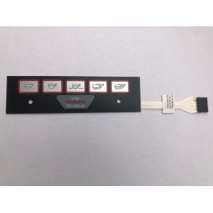 Faema E98 5 Push Button Panel - 915400000 Faema E98 5 Push Button Panel - 915400000