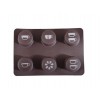 San Marco 100, 105 Six Button Push Button Panel Membrane- 106485 San Marco 100, 105 Six Button Push Button Panel Membrane- 106485