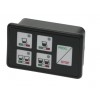 Wega 5 Button Push Button Panel - WY18354