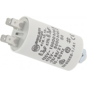 Universal Ducati Capacitor 6.3μF 50 / 60 HZ - 415 Volts