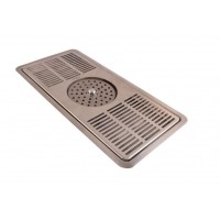 Grande Recessed Counter Top Jug/Glass/Pitcher Rinser 406 x 178mm 