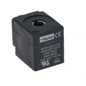 Rocket Solenoid Coil Parker 491514Q3 - 220 / 240 volts Rocket Solenoid Coil Parker 491514Q3 - 220 / 240 volts