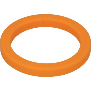 Filter Holder Gasket 73 x 57 x 8mm Orange Silicone E61