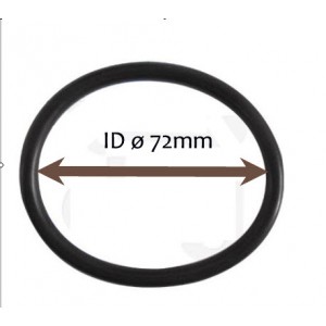 DVA Water Softener Lid Gasket / O Ring  Inside ø 72mm