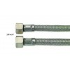 BWT Stainless Steel Braided Pipe - Hose 3/8 Inch 1500mm Long 1.5 meter