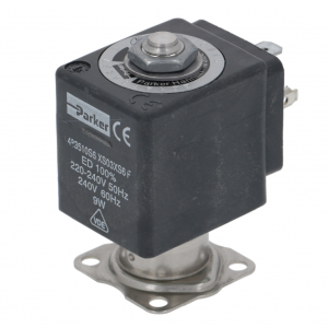 Parker Lucifer 2 Way 1/8" Solenoid Valve & Coil 220-240 volts - 2019F1GRG7XS03XS6
